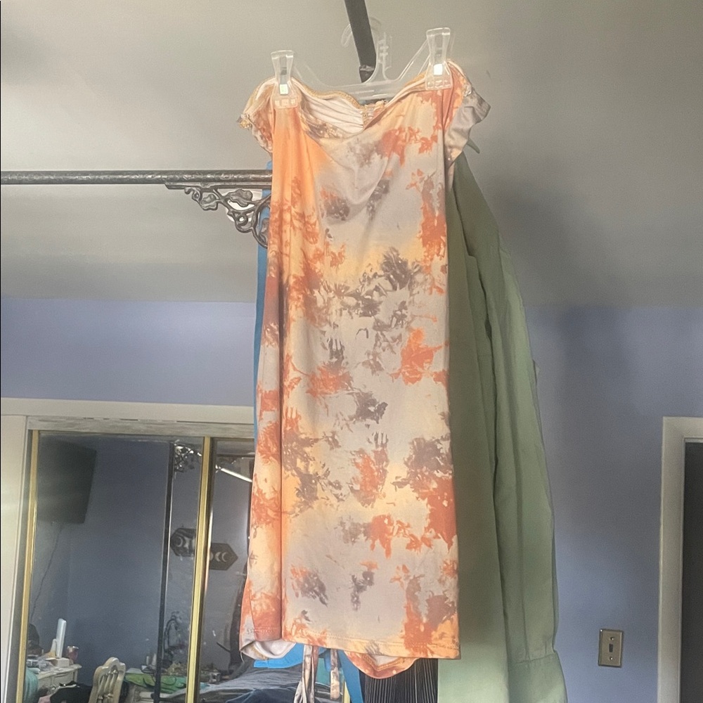 SHEIN Vibrant Tie-Dye Dress FINAL PRICE!